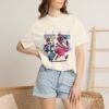 Funny Flamingo T-Shirt - Passport Problems Graphic Tee, Travel Humor Front & Back Print Shirt, Quirky Bird Streetwear Gift