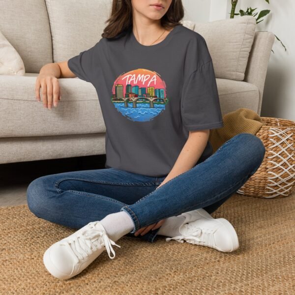 Urban Sunset: The Tampa Tee Unisex Softstyle T-Shirt