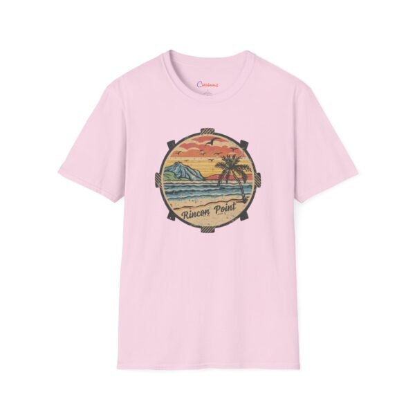 Ventura, California - Rincon Beach County Park - Unisex Softstyle T-Shirt