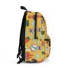 School Days Backpack - Mythology-Inspired Pattern Featuring Zeus & Hades - Funny Cartoon Bag for Students and Teachers