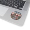 Desert Sunset Splendor Kiss-Cut Stickers, El Paso, Texas Decor, Cactus Sticker, Southwestern Gift, Scrapbooking Supplies, Laptop Decal
