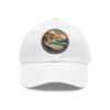 Carmel by the Sea Hat - Retro Coastal Leather Patch Cap, California Ocean Sunset Embroidery Style