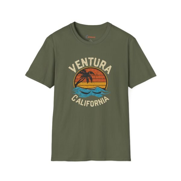 Ventura Vibes: A California Jewel - Unisex Softstyle T-Shirt l