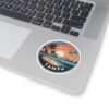 Tampa Florida Sticker - Retro Sunset Beach Design for Laptops, Water Bottles & Travel Lovers | City Vibes Collection