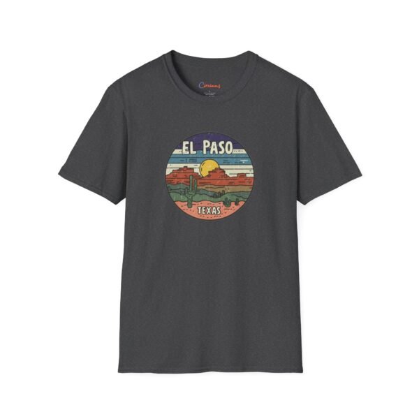 El Paso, Texas - Desert Landscape - Unisex Softstyle T-Shirt