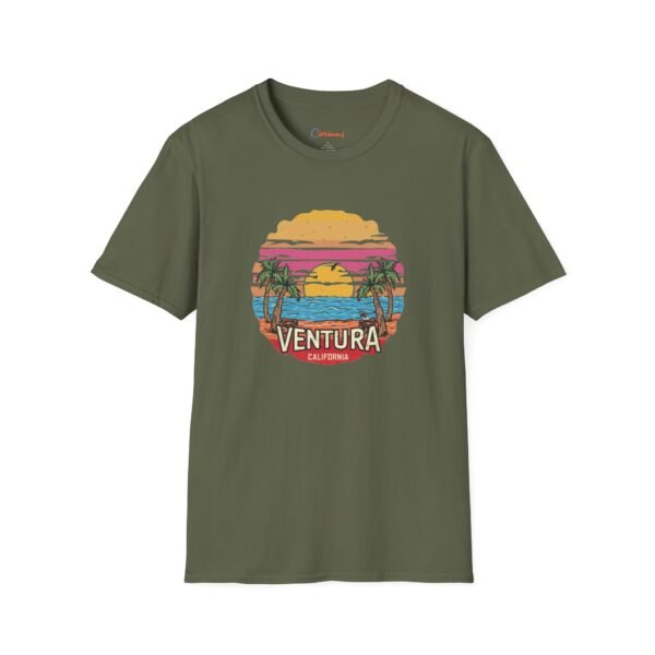 Sunset Serenity in Ventura California - Coastal Bliss Awaits! - Unisex Softstyle T-Shirt