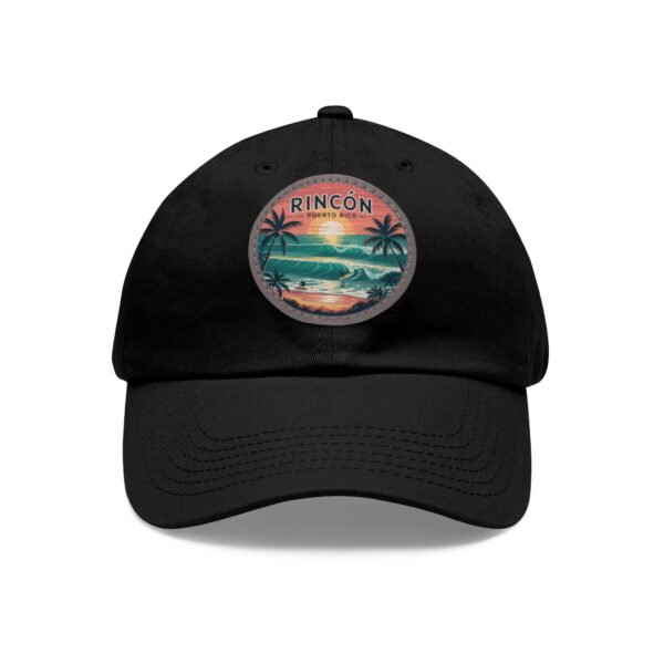 Rincon Sunset Dad Hat, Casual Summer Cap, Beachwear, Gift for Dads, Unisex Style, Vacation Fashion, Outdoor Essentials