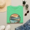 Ventura, California | Aerial view drawing of Ventura Pier - Unisex Softstyle T-Shirt