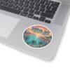 17289357733531884395_1200.jpeg Nerja Spain Pixel Art Sticker Retro Coastal 8-Bit Design | Andalucía Travel Vinyl Decal | Mediterranean Sunset Vintage Style