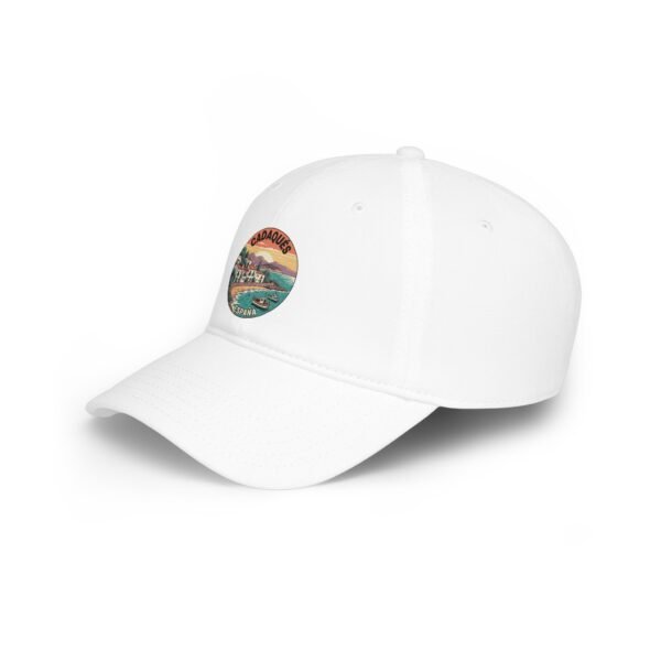Cadaqués Spain Hat - Retro Coastal Dad Cap with Artistic Travel Design, Mediterranean Beach Souvenir, Spanish Village Gift