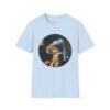 Capy with a Pearl T-Shirt - Vermeer Parody with Capybara Twist | Funny Art Tee for Animal Lovers & Meme Fans
