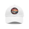 17499650618527538858_2048.jpeg Zuma Beach California Hat - Retro Surf Cap with Leather Patch, Coastal Sunset Design, Malibu Surfer Gift, Beach Lover Dad Hat