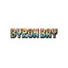 Byron Bay Australia Sticker - Pixel Art Retro Surf Design with Sunset, Lighthouse, Palm Trees & Ocean Waves - Vintage 8-Bit Travel Art