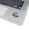 Capybara Starry Sky Sticker - Whimsical Art-Inspired Kiss-Cut Sticker for Nature & Animal Lovers, Cute Gift, Laptop Decal, Planner Sticker,