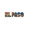 El Paso Pixel Art Sticker - Retro Texas Desert Decal, Laptop & Journal Decor, El Paso Gift, Vinyl Sticker