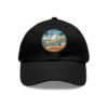 Zuma Beach Hat - PU Leather Patch Funny Seagull Baseball Cap, Malibu California Souvenir