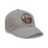 El Paso Texas Hat - Leather Patch Desert Sunset Cap with Cactus & River, Retro Travel Baseball Dad Hat, City Vibes Souvenir Apparel