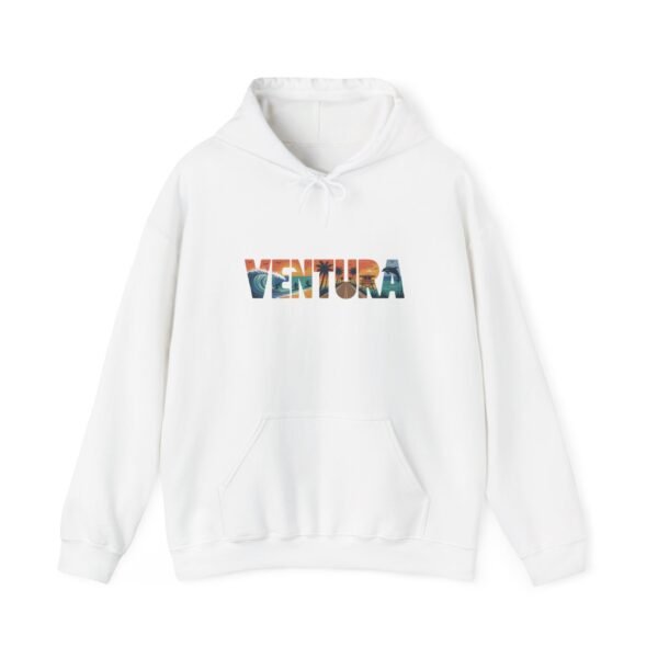 Ventura California Hoodie - Retro Coastal Beach Sweatshirt, California Travel Gift, Vintage Style Ventura Pullover, Unisex Cozy Hoodie