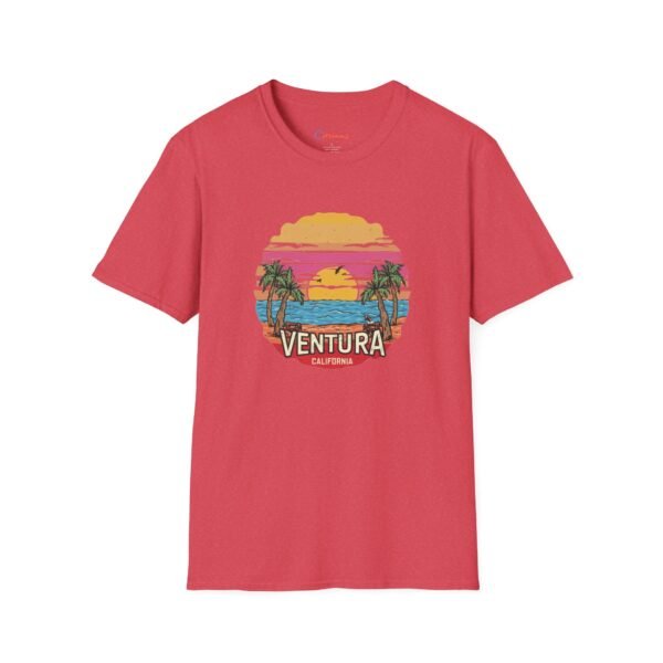 Sunset Serenity in Ventura California - Coastal Bliss Awaits! - Unisex Softstyle T-Shirt