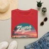 Zuma Beach Sunset T-Shirt - Retro California Surf Shirt, Warm Sunset Colors, Cool Malibu Coastal Vibes, Gift for Beach Lovers