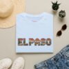El Paso Texas Pixel Art Shirt - Retro 8-Bit Desert Sunset Design | Unisex Softstyle T-Shirt