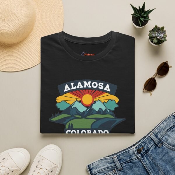 Alamosa, Colorado Unisex T-Shirt, Nature Lover Tee, Mountain Graphic Shirt, Outdoors Adventure Top, Wilderness Traveler Gift