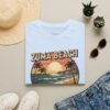Zuma Beach California T-Shirt - Retro Ocean Sunset Graphic Tee, Vintage Coastal Vibes Shirt, California Summer Unisex Softstyle Tee