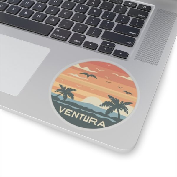 Sticker Sheet, Sunset Serenity in Ventura, Tranquil Ocean View Stickers, Beach Sunset Decor, Laptop Decals, Journal Accessories