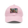 Capybara Scream Hat - Funny Capybara Baseball Cap, Art Parody Gift, Munch Inspired Retro Patch Cap, Unisex Adjustable Hat