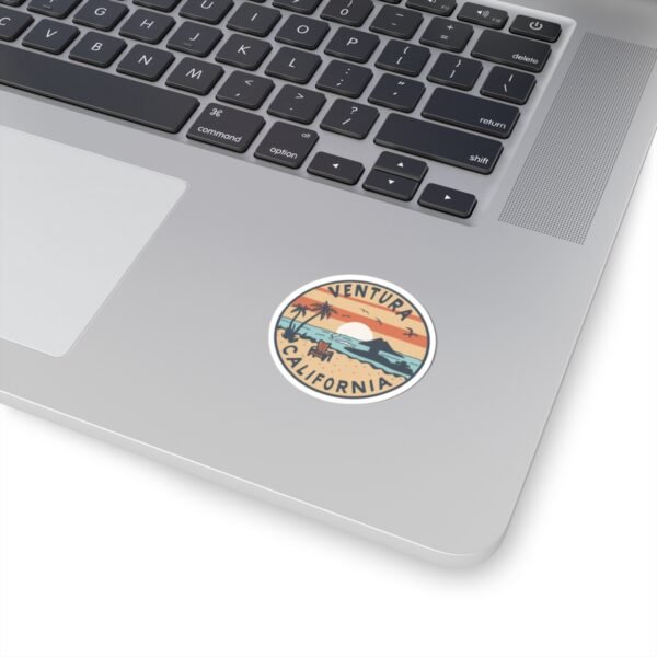 Sticker Sheet, Ventura California Sunset Design, Scrapbooking, Bullet Journal, Laptop Decals, Planner Accessories