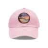 196059677384398585_2048.jpeg Byron Bay Pixel Art Hat - Retro Sunset Leather Patch Cap | Australia Beach Dad Hat | Vintage Ocean View | Gamer Travel Gift