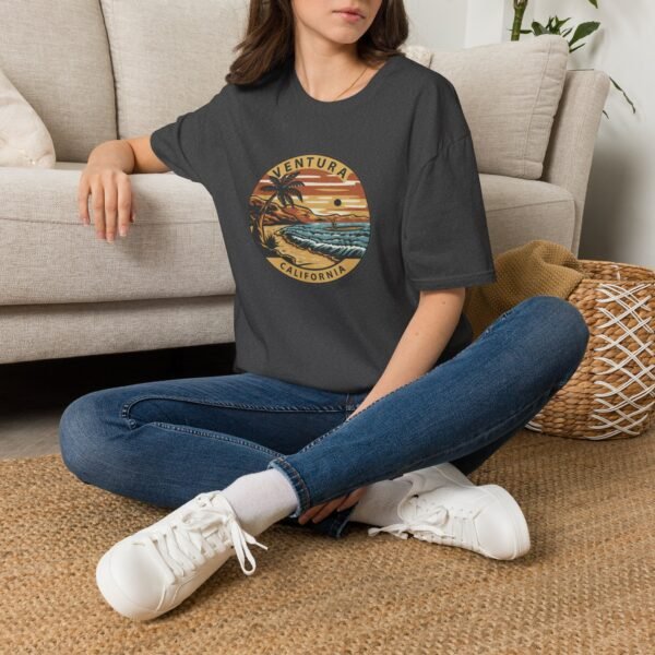 Ventura, California | Surfing Eclipse - Unisex Softstyle T-Shirt