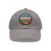 Alamosa Colorado Hat - Retro Sunset Leather Patch Cap, Great Sand Dunes Mountains Travel Souvenir Dad Hat, Outdoor Adventure