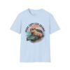 Capybara T-Shirt - More Capy Less Drama Funny Animal Tee - Chill Capybara Riding Crocodile Retro Sunset Graphic Shirt