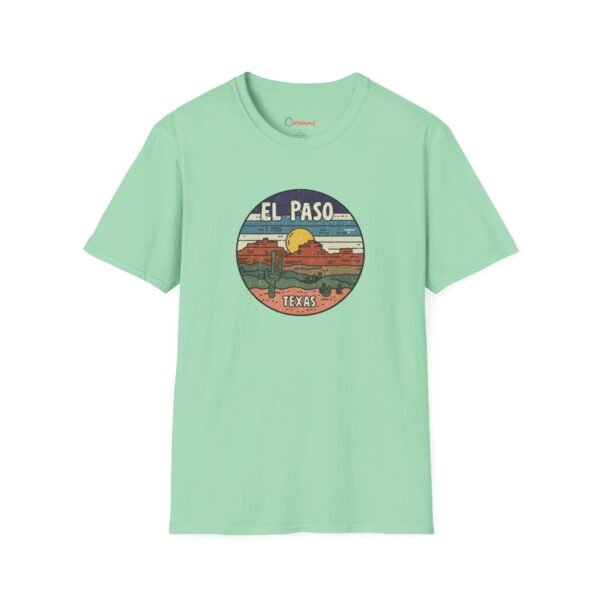El Paso, Texas - Desert Landscape - Unisex Softstyle T-Shirt