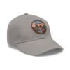 El Paso Texas Hat - Leather Patch Desert Sunset Cap with Cactus & River, Retro Travel Baseball Dad Hat, City Vibes Souvenir Apparel