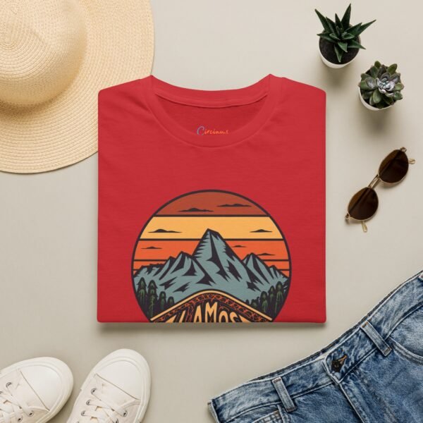 22044674165491305_2048.jpeg Alamosa, Colorado | Mountains in the sunset - Retro Alamosa Gift