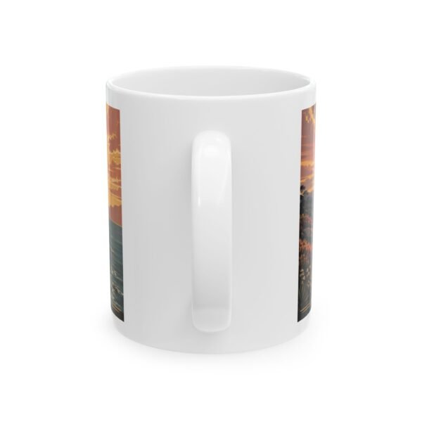 Carmel by the Sea California: Coastal Cliff Art Ceramic Mug