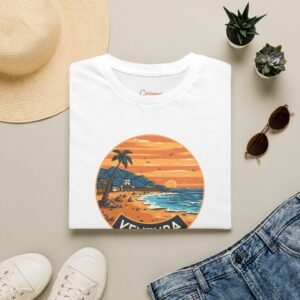Ventura California Sunset Softstyle T-Shirt, Beach Lover Tee, Coastal Sunset Shirt, Ocean Vibes Top, Vacation Tshirt