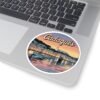 Cadaqués Spain Sticker - Retro Travel Poster Style Coastal Art