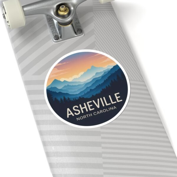 Asheville North Carolina: Blue Ridge Mountains Sticker