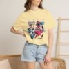 Funny Flamingo T-Shirt - Passport Problems Graphic Tee, Travel Humor Front & Back Print Shirt, Quirky Bird Streetwear Gift