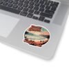 Zuma Beach California Sticker - Retro Coastal Cliffside Art for Travel Lovers & Vanlife | Pacific Vibes Series