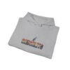 Sausalito California Hoodie - Coastal Travel Sweatshirt, Retro Graphic Heron Design, Bay Area Souvenir, Unisex Coastal Style