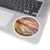 2569932532764887156_1200.jpeg Zuma Beach California Sunset - Retro Vintage Coastal Sticker for Surf & Beach Lovers
