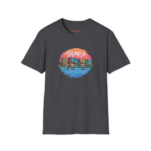 Urban Sunset: The Tampa Tee Unisex Softstyle T-Shirt