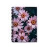 Pink Daisy Spiral Notebook - Floral Journal for Notes, Sketches, or Gifts, Ruled Line, Cute Stationery, Writing Pad, School Supplies, Pretty