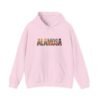Alamosa Colorado Hoodie - Great Sand Dunes Souvenir Sweatshirt, Nature-Inspired Letter Print, Cozy Gift for Outdoor Lovers & Travelers