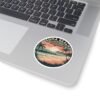 Zuma Beach California Sticker - Retro Sunset Coastal Art for Laptops, Water Bottles & Vans | Pacific Vibes Collection