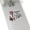 Today I'm a Serious Capy Sticker - Funny Office Humor Capybara Sticker for Coworkers, Work Desk Decor, Boss Gift, Laptop or Water Bottle